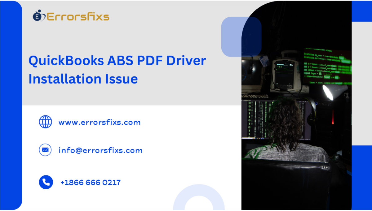Quickbooks Abs Pdf Driver Installation Issue